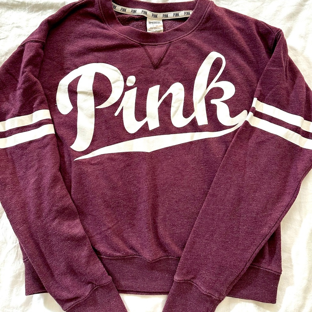 Victoria’s Secret PINK Rugby Sweatshirt